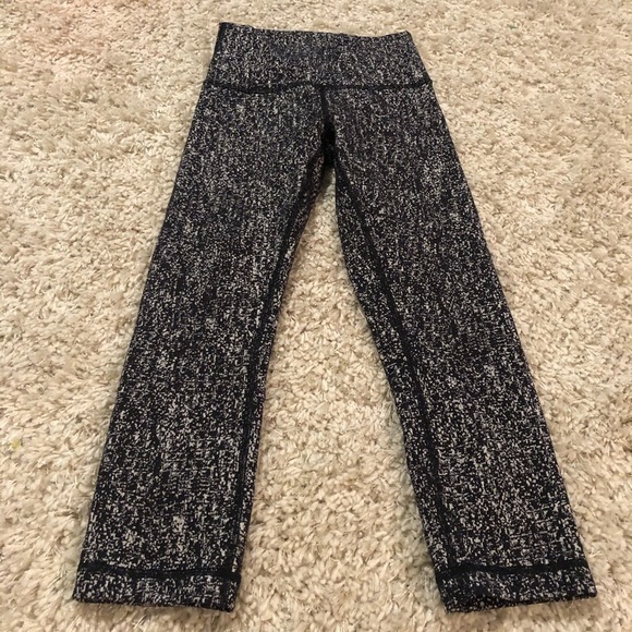 𝅺Lululemon wunder unders high rise leggings sz 2 - Picture 5 of 8